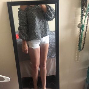 Off the shoulder blouse